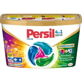Kapsle na praní Persil discs Color kapsle pro barevné praní 4v1 20 ks
