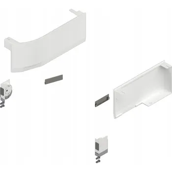 Nábytkové kování BLUM 23K8000 AVENTOS HK top, sada krytek bílá - výklop čela