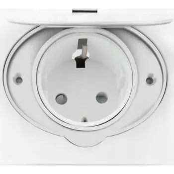 Elektrická zásuvka Orno Hermetická Elektrická Zásuvka bílá