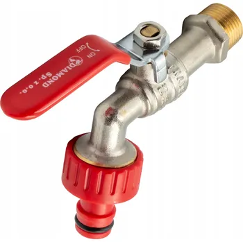 Ventil Kulový kohout Diamond 1/2'' art.2500.OGR-15