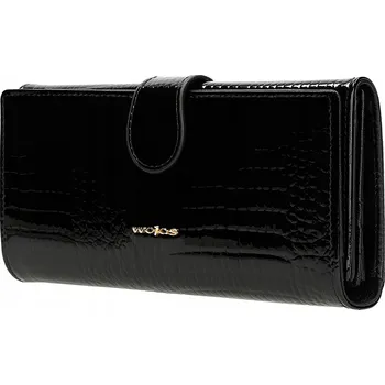 Peněženka Wojas dámská peněženka z pravé kůže černá