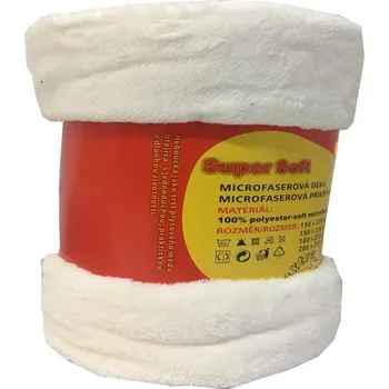 deka Numberoplus Deka mikroplyš 230 × 200 cm – bílá