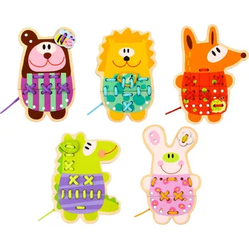 Dětské zboží Tooky Toy Provlékání Zvířátka