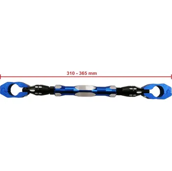 Řídítka Hrazda na řídítka nastavitelná 310 - 365mm modrá