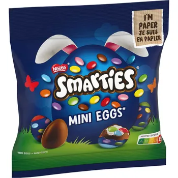 Čokoláda Smarties Mini čokoládová velikonoční vajíčka 81 g - originál z Německa