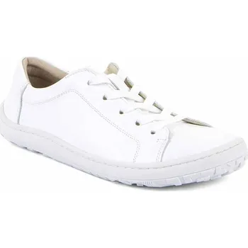 Dámské tenisky Froddo Barefoot dámské kožené tenisky Laces G3130294 White Velikost: 36