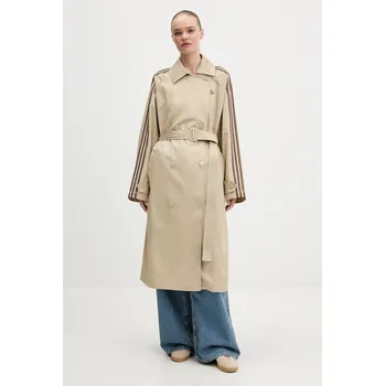 Dámský kabát Kabát adidas Originals, M, béžová, 08X
