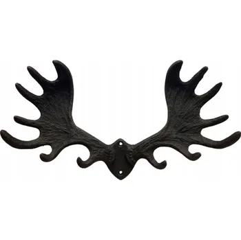 Věšák Šatní ramínko kovový Skandi černý