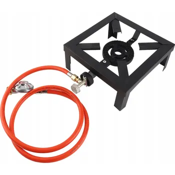 Turistický vařič 8kW Plynový hořák s litinovým prstencem pro vaření, velký