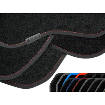 autokoberec Velurové koberce bez zápachu, včetně upevnění Vogo