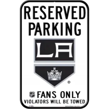 Plechová cedule Cedule Los Angeles Kings NHL Reserved Parking Sign