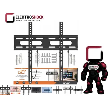 Televizní držák Elektroshock NÁSTĚNNÝ držák na TV LTC Shock 55"- 60" 45 kg