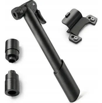 pumpička MINI RUČNÍ HUSTILKA NA KOLO S DRŽÁKEM NA RÁM TELESKOPICKÁ