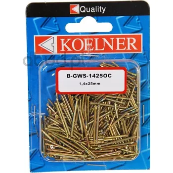Hřebík Stavební hřebíky Koelner 25 300 ks 0,1 kg