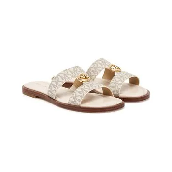 Dámské pantofle Nazouváky MICHAEL Michael Kors Ering Flat 40S6ERFS2B Écru 37