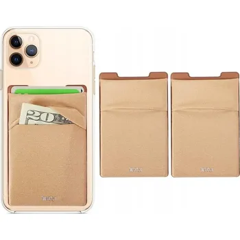 Peněženka Pouzdro Kapsa Na Karty Telefon A Peněženka Zlatá