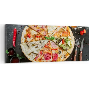 Obraz Obraz na plátně do obýváku, ložnice 120x50 gastronomie obrazy na zeď