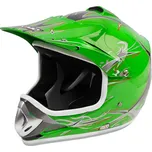 Moto přilba Nitro Racing zelená XL