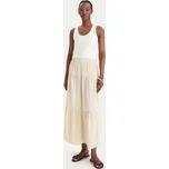 Marella Maxi sukně Ciocca 2613101084 Écru Regular Fit 38