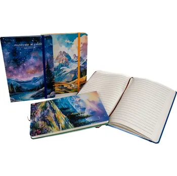 FANDY Zápisník A5 Mountains mix