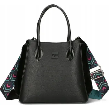 Kabelka EGO kabelka eko kůže černá