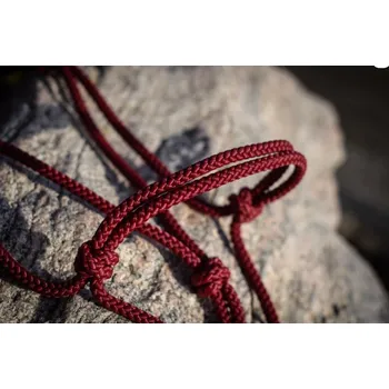 Vybavení pro koně Toricon Provazová ohlávka Vínová - Pony