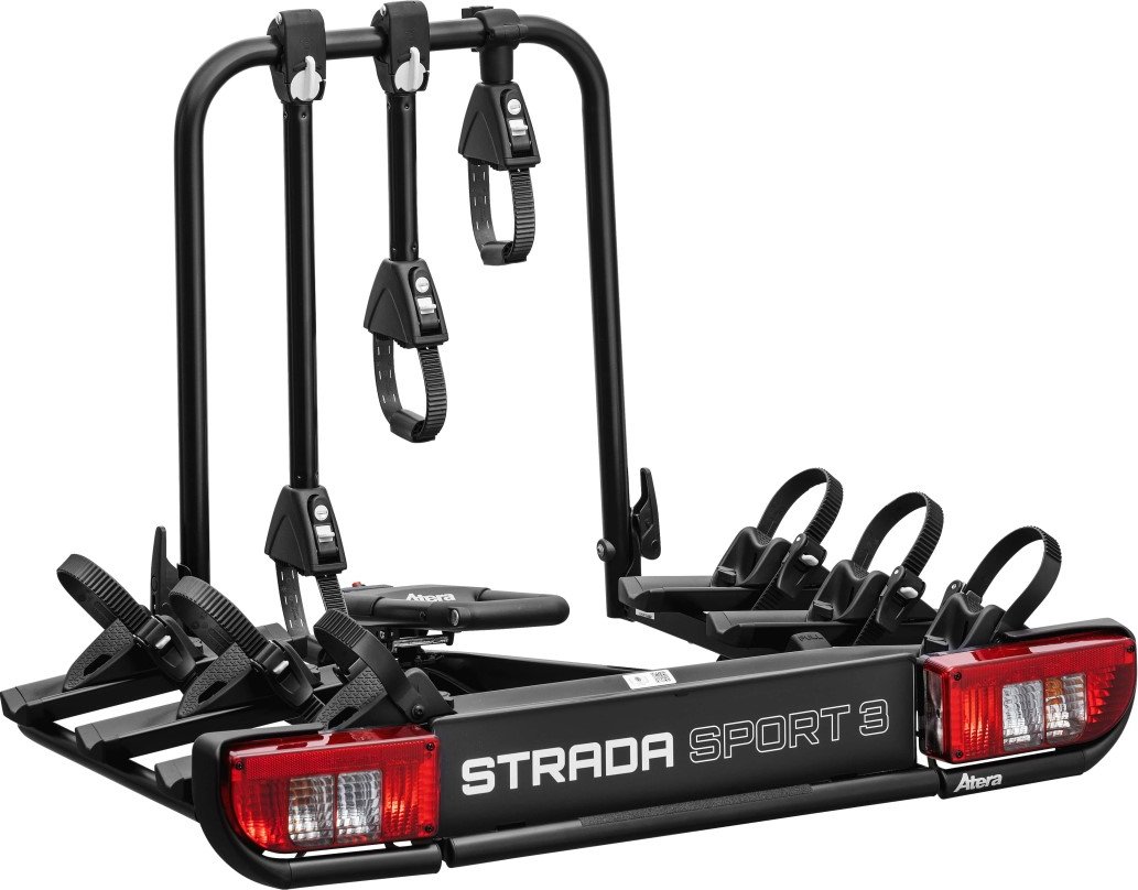 Nosič 3 kol na tažné Atera STRADA Sport 3 Pro (pro 3 kola, max. rozvor kol 120 cm, zvýšená nosnost 67 kg)