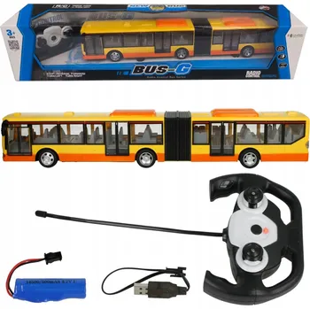RC model auta Městský AUTOBUS na dálkové ovládání KLOUBOVÝ 45 cm SVĚTLA Pohon Dálkové OVLÁDÁNÍ RC