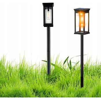 Venkovní osvětlení Solární lampa LED venkovní zahradní svítidlo sloupek na příjezdovou cestu