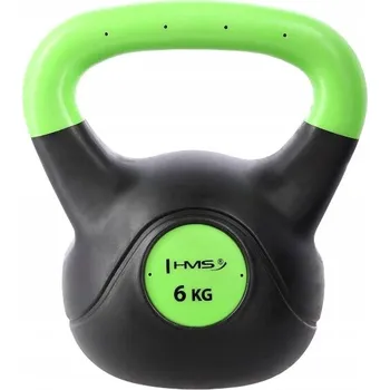 Kettlebell Kompozitní Závaží Činka pro Cvičení Fitness Crossfit 6 kg HMS