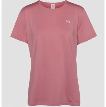 Dámské oblečení KARI TRAA NORA 2.0 DÁMSKÉ TRIČKO PLUS SIZE, Růžová XXXL