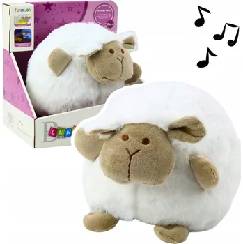 plyšák PLYŠOVÁ HRAČKA USPÁVACÍ OVEČKA PLYŠÁK PLYŠOVÝ MAZLÍČEK PŘÍTULNÍČEK S HUDBOU A NOČNÍ LAMPIČKOU