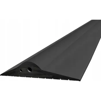 Těsnění do okna a dveří Garážové těsnění 21x115mm, práh garážových vrat, 3,5m, gumové těsnění prahové DQ-PP
