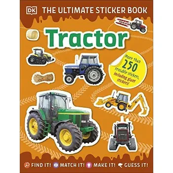 Umění Ultimate Sticker Book Tractor DK