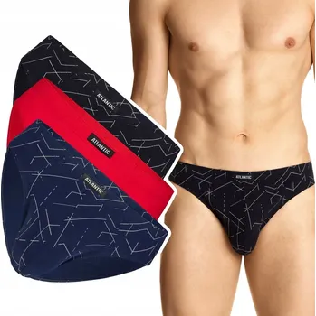 Slipy Pánské slipy slipy 3-BALENÍ ATLANTIC 3MP-149 - XL