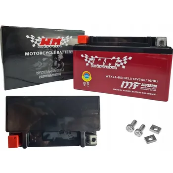Motobaterie Gelový akumulátor 12V YTX7A-BS/WTX7A-BS 7Ah GEL
