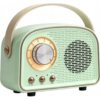 Radiopřijímač PŘENOSNÉ KUCHYŇSKÉ FM RÁDIO S BLUETOOTH, RETRO, USB, NA AKUMULÁTOR