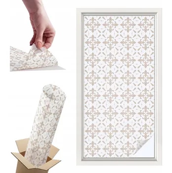 Okenní dekorace Fólie mléčná hotová 100 x 50 cm