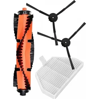 Sada příslušenství pro robotický vysavač Kartáče a HEPA filtr pro vysavač ROIDMI Eva SDJ06RM malá sada 4ks