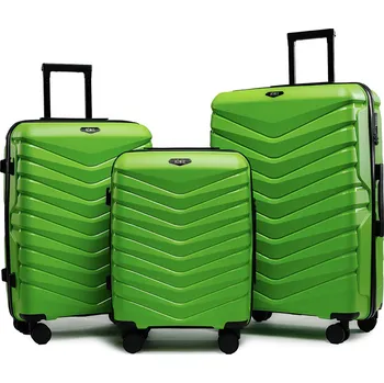 Extra odolný cestovní kufr s TSA zámkem ROWEX Aero 3v1 Barva: Černá