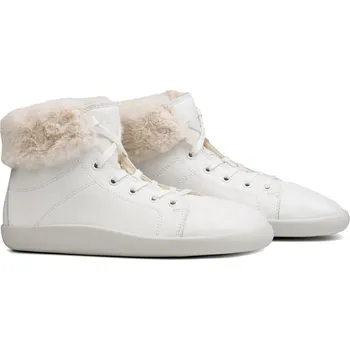 Dámské tenisky Ahinsa shoes Dámské zimní barefoot tenisky Tara Winter bílé 43