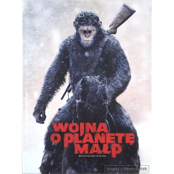 DVD film Wojna o planetę Małp (wydanie książkowe) DVD