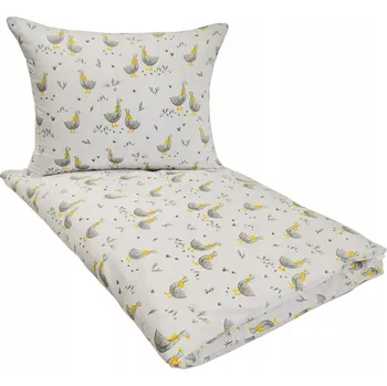 Povlečení Sada povlečení Głęboki Sen 120 x 160 cm bílá