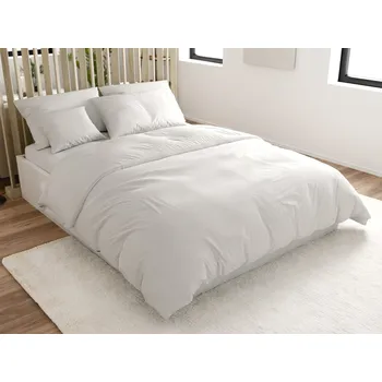 Povlečení Krepové povlečení STANDO bílé hotelová kapsa Rozměr povlečení: 70 x 90 cm | 140 x 200 cm