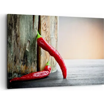Obraz Foto obraz na plátně canvas 100x70 paprika obývací pokoj ložnice na zeď velký