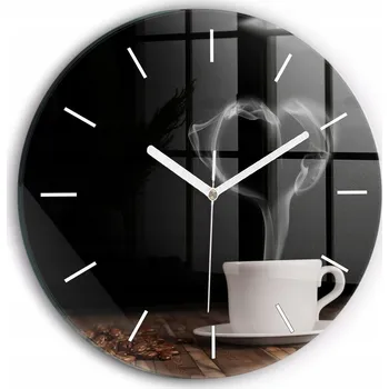 Hodiny Nástěnné hodiny Wallfluente černé 30 cm