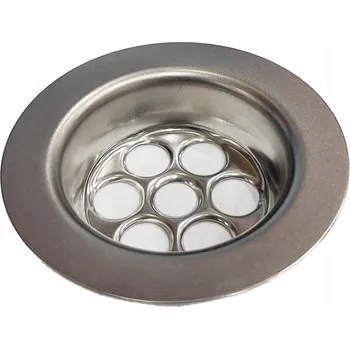 Vrták Sítko do dřezu kovové 60 mm stříbrné