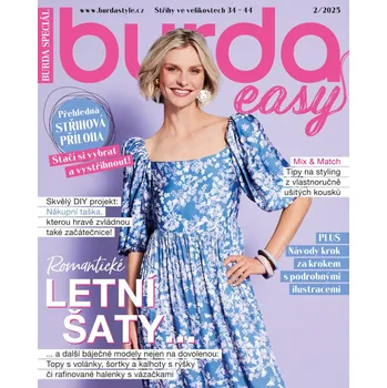Časopis Burda Easy speciál 2/2025 - jednoduché střihy