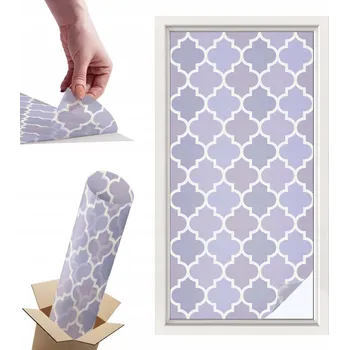 Okenní dekorace Fólie mléčná hotová 100 x 50 cm