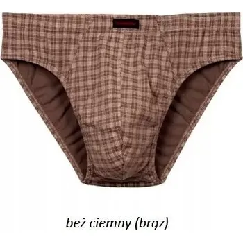 Pánské oblečení Pánské slipy Atlantic Embaj EEP-073 L (40) hnědé